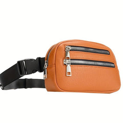 Vintage Waist Zipper Bag Classic Belt Bag For Sports
