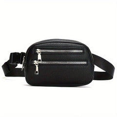 Vintage Waist Zipper Bag Classic Belt Bag For Sports