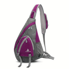 Outdoor Sports Sling Bag Waterproof Crossbody Chest Bag for Travel & Hiking