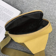Minimalist Casual Sling Bag Zipper Crossbody Bag Women's Chest Bag