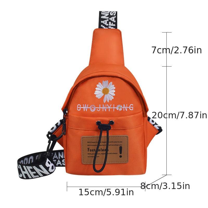 Daisy Casual Chest Bag Nylon Sling Bag