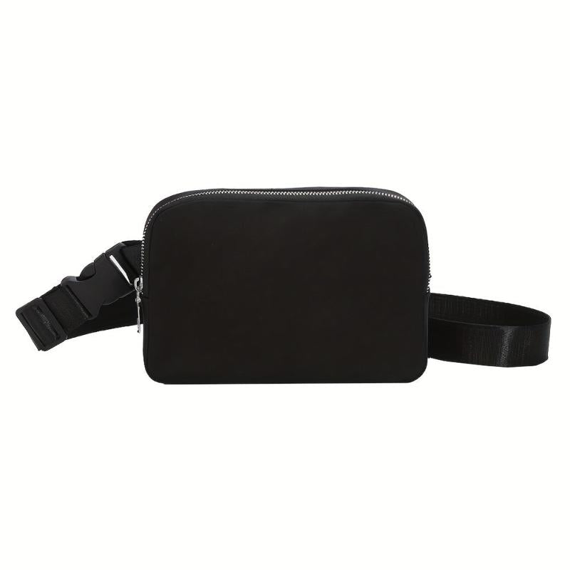 Women's Belt Bag Solid Fanny Pack Sports Yoga Crossbody Purse