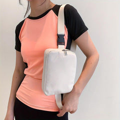Women's Belt Bag Solid Fanny Pack Sports Yoga Crossbody Purse