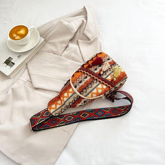 Vintage Ethnic Style Chest Bag Retro Bohemian Sling Bag Women's Casual Boho Cros