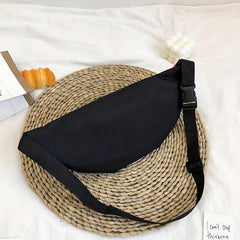 Rainbow Block Chest Bag Lightweight Portable Crossbody Bag Women's Casual Sling