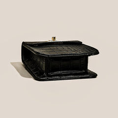 Crocodile Embossed Fanny Pack for Women