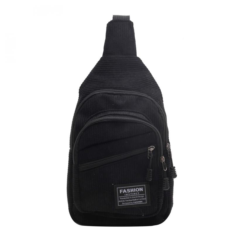 Large Capacity Fanny Pack Soft Zipper Chest Bag Durable Adjustable Strap