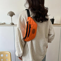 Casual Chest Zipper Bag Crossbody Bag Outdoor Storage Bag