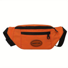 Casual Chest Zipper Bag Crossbody Bag Outdoor Storage Bag
