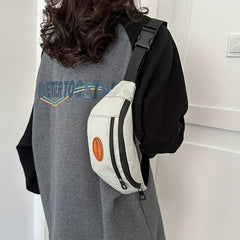 Casual Chest Zipper Bag Crossbody Bag Outdoor Storage Bag