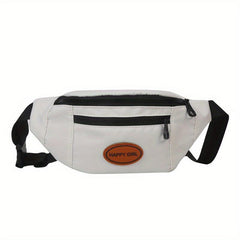 Casual Chest Zipper Bag Crossbody Bag Outdoor Storage Bag