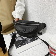 Stylish Fanny Pack Chain Crossbody Bag Women's Chest Purse