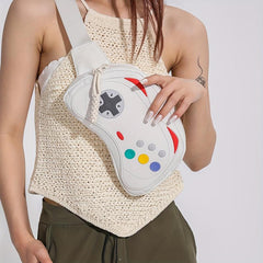 Gamepad Novelty Chest Bag Women's Crossbody Sling & Purse