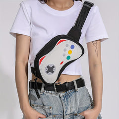 Gamepad Novelty Chest Bag Women's Crossbody Sling & Purse