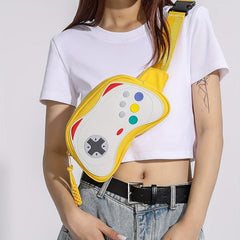 Gamepad Novelty Chest Bag Women's Crossbody Sling & Purse
