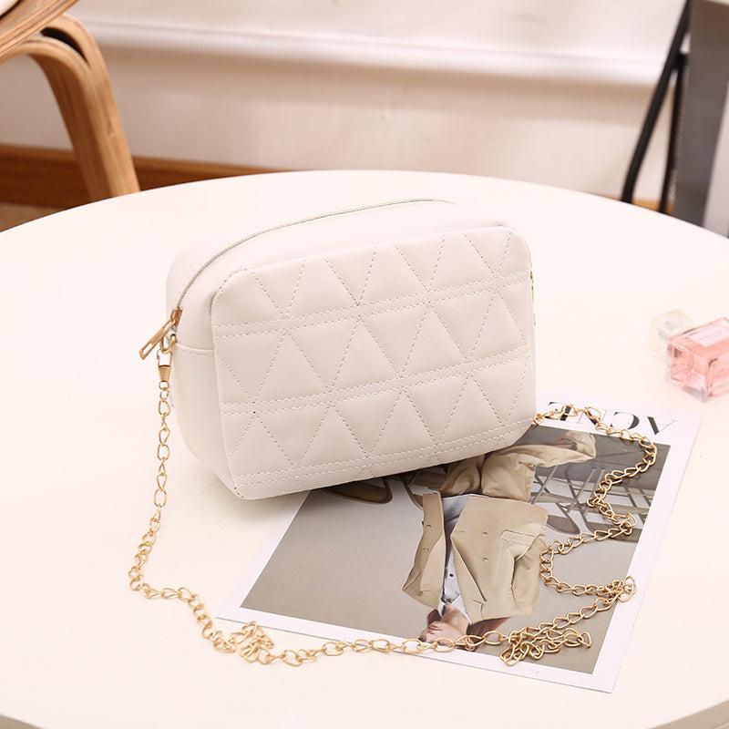 Women's Quilted Crossbody Waist Bag Lightweight Chest Bag
