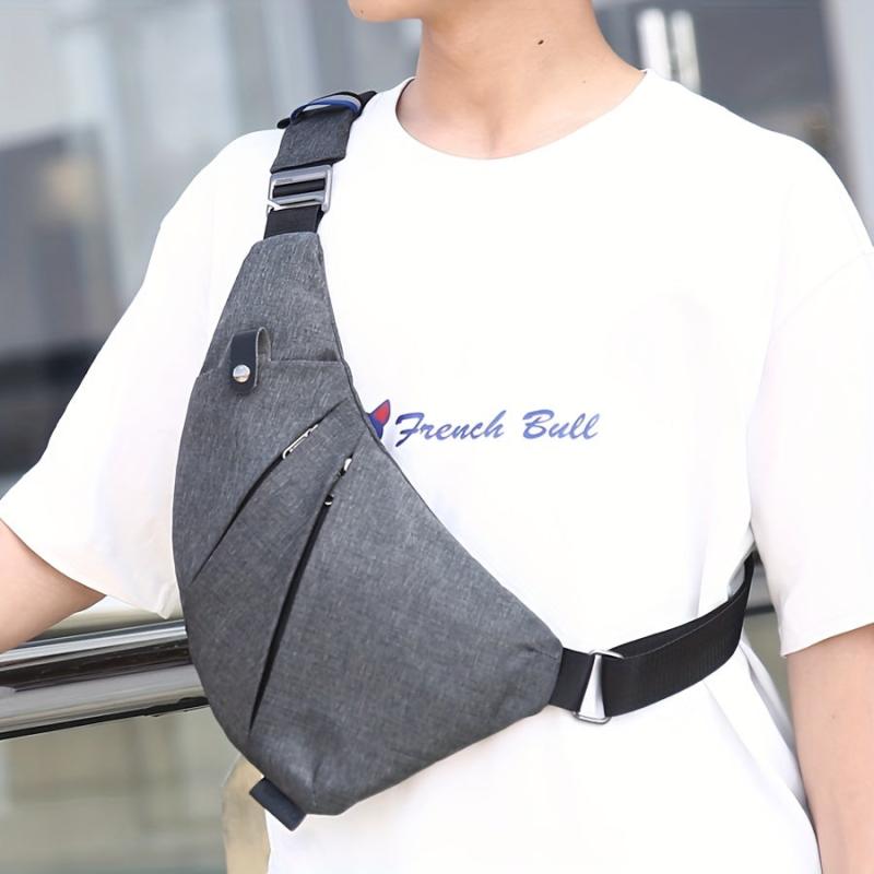 Outdoor Sports Sling Bag Casual Nylon Crossbody Bag