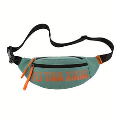 Stylish Letter Graphic Chest Bag
