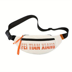 Stylish Letter Graphic Chest Bag