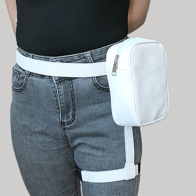 Women's Small Zip Belt & Leg Bag for Workouts