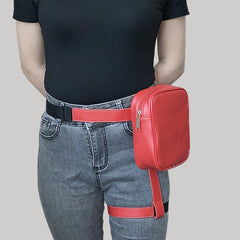 Women's Small Zip Belt & Leg Bag for Workouts