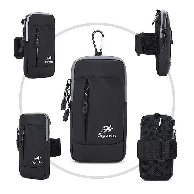 Zipper Phone Wallet Arm Bag For Sports