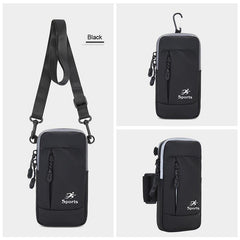 Zipper Phone Wallet Arm Bag For Sports