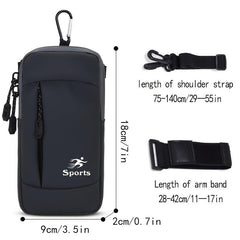 Zipper Phone Wallet Arm Bag For Sports