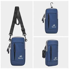 Zipper Phone Wallet Arm Bag For Sports