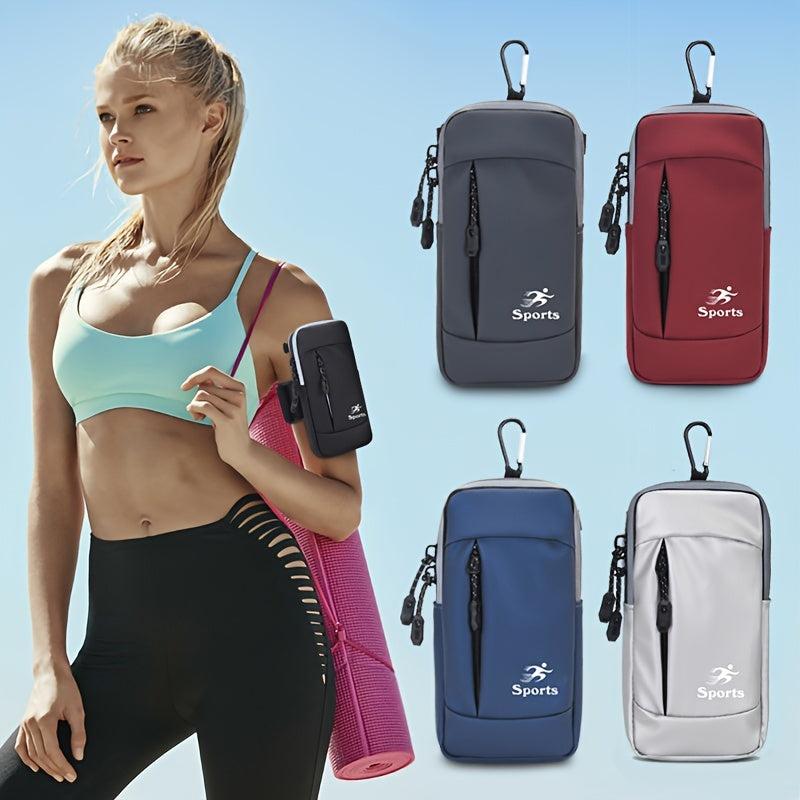 Zipper Phone Wallet Arm Bag For Sports