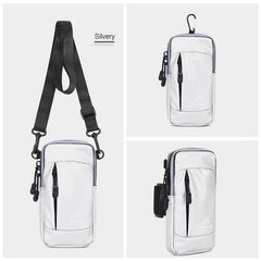 Zipper Phone Wallet Arm Bag For Sports