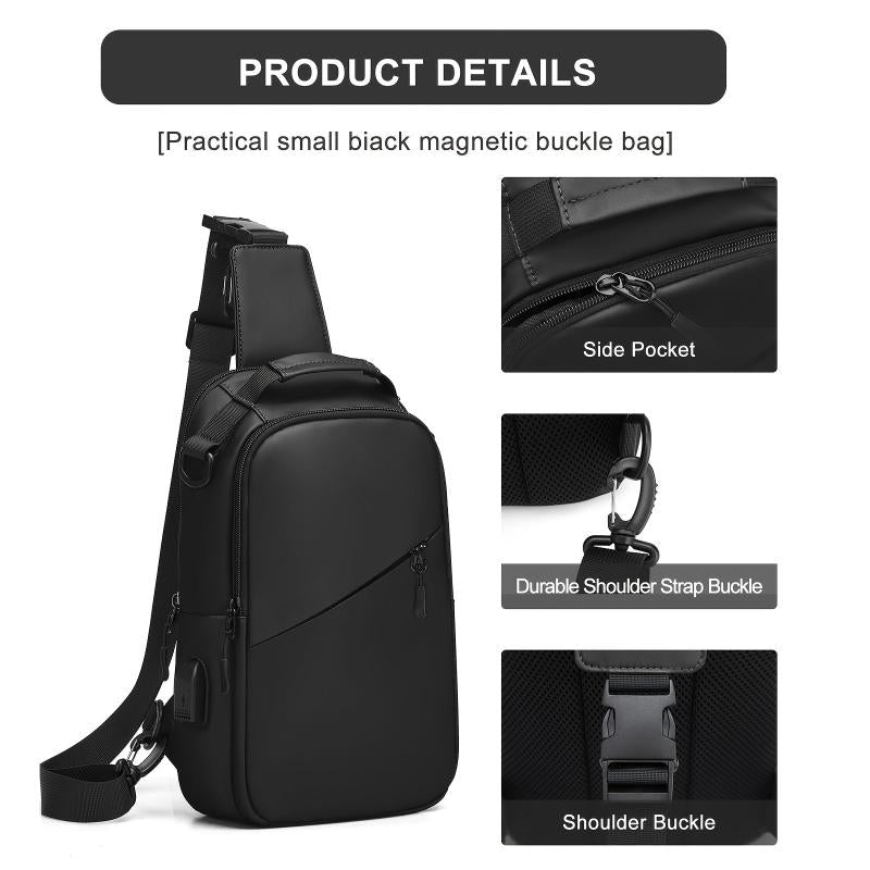 Large Capacity Crossbody Bag Sports Fitness Gym Chest Bag