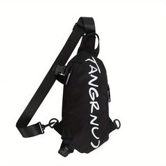 Letter Graphic Sling Bag Outdoor Sports Crossbody Bag