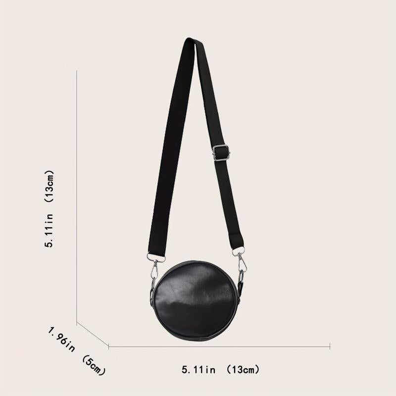 Geo Pattern Square Bag With Coin Purse Mini PU Leather Crossbody Bag