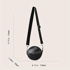 Geo Pattern Square Bag With Coin Purse Mini PU Leather Crossbody Bag