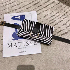 Stylish Animal Print Waist Bag for Outdoor