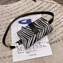 Stylish Animal Print Waist Bag for Outdoor