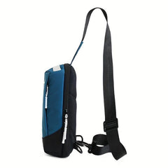Letter Graphic Sling Bag Waterproof Crossbody Bag