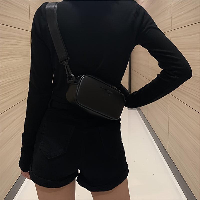 Alphabet Belt Bag Wide Shoulder Strap Crossbody Bag 4 33 7 28 2 55 Inch