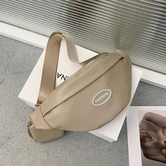 Minimalist Belt Zipper Bag Crossbody Waist Bag Women's Outdoor