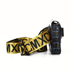 Crocodile Pattern Mini Waist Pack PU Leather Fanny Bag