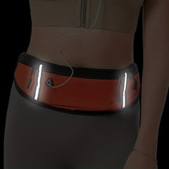 Sports Canvas Belt Bag Reflective Running Waist Bag Lightweight