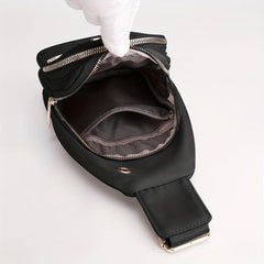 Quilted Classic Sling Bag Women's Chest Bag