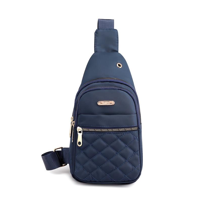 Quilted Classic Sling Bag Women's Chest Bag