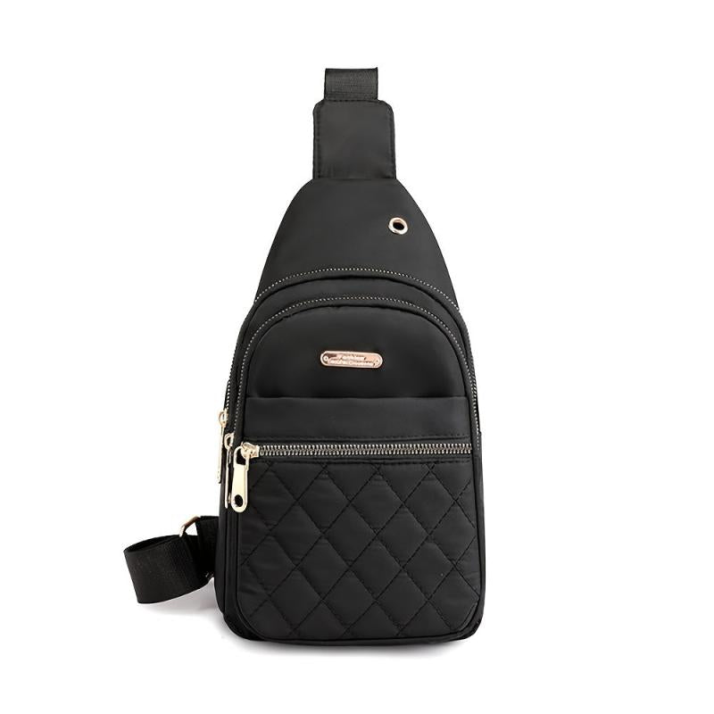 Quilted Classic Sling Bag Women's Chest Bag