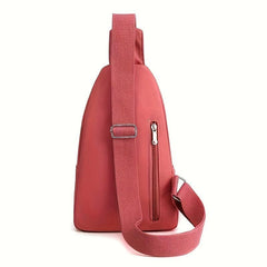 Nylon Foldable Chest Bag Casual Crossbody Waist Bag