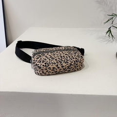 Leopard Print Cell Phone Crossbody Bag Lightweight Messenger Keys Cards Bag
