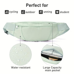 Portable Sling Bag Minimalist Chest Bag for Hiking Running