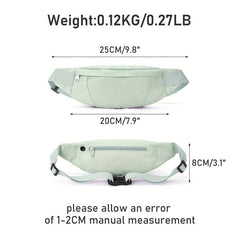 Portable Sling Bag Minimalist Chest Bag for Hiking Running