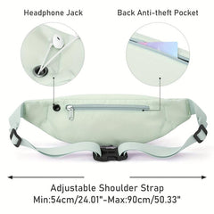 Portable Sling Bag Minimalist Chest Bag for Hiking Running